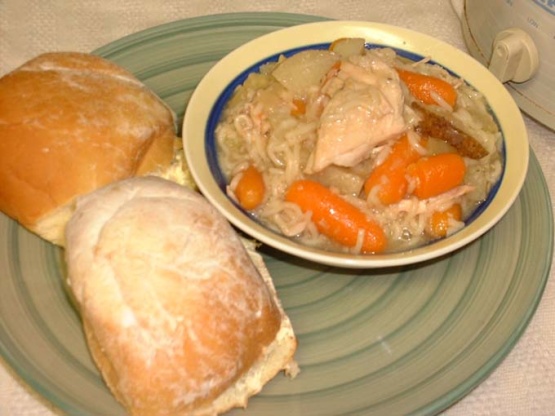 Crock Pot Chicken Stew Recipe Genius Kitchen