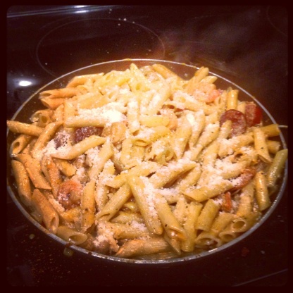 Cajun Shrimp Penne Pasta Recipe - Genius Kitchen