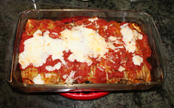 Cheese and Mushroom Manicotti Recipe - Food.com