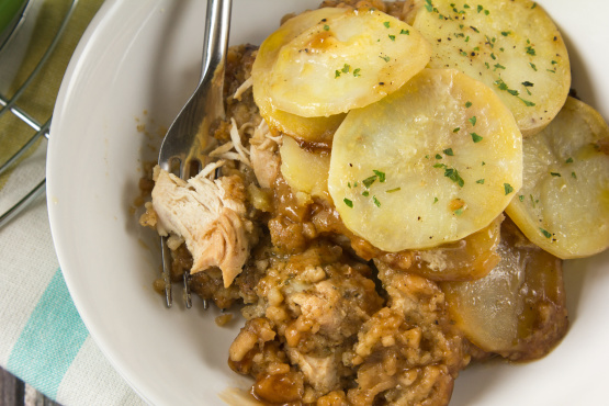 Leftover Turkey Hotpot