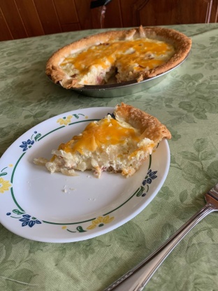 Swiss Cheese Onion Pie