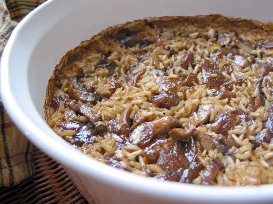 Easy French Onion Brown Rice in the Aroma Rice Cooker - Family Savvy