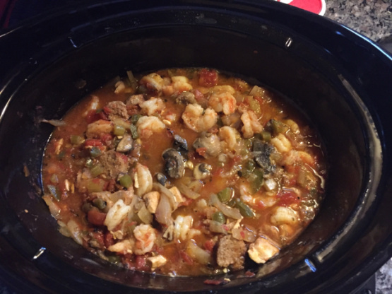 Crock Pot Jambalaya Recipe - Genius Kitchen