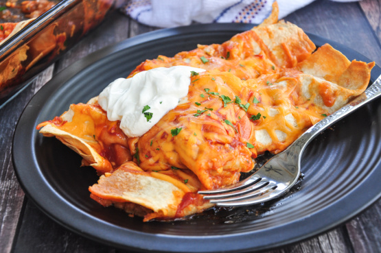 Easy Beef Enchiladas