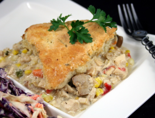 Turkey Pot Pie With Herbed Dumpling Crust