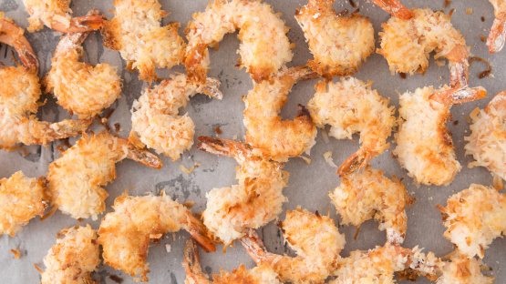 Oven-Baked Coconut Shrimp