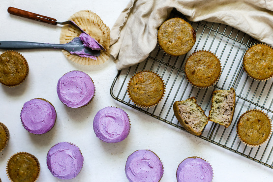 Ube Cupcakes