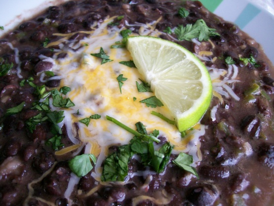 mexican black bean recipes vegetarian