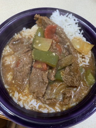 Pepper Steak With Rice Recipe - Food.com