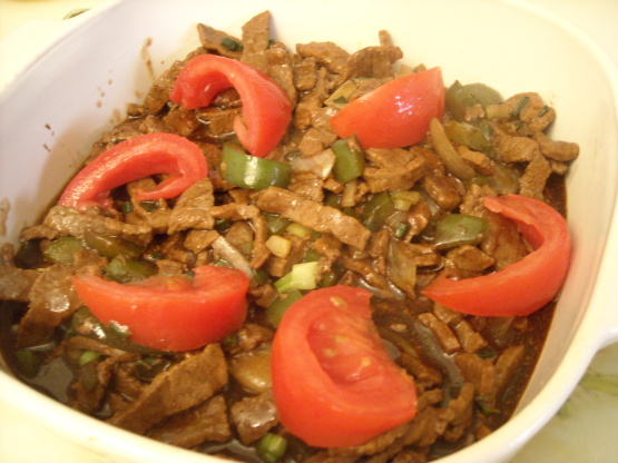 Pepper Steak With Rice Recipe - Genius Kitchen