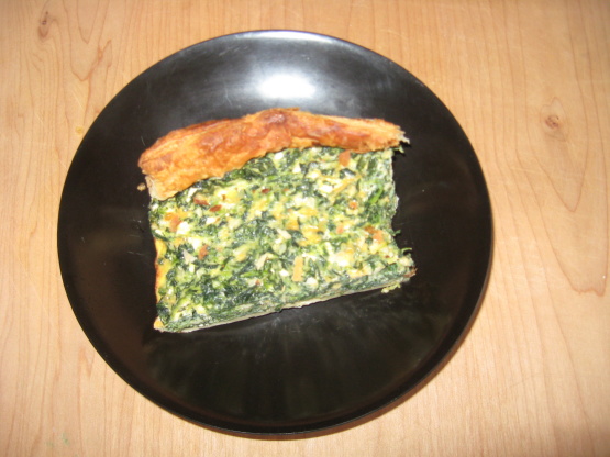 Spinach Cheese Pie Recipe - Genius Kitchen