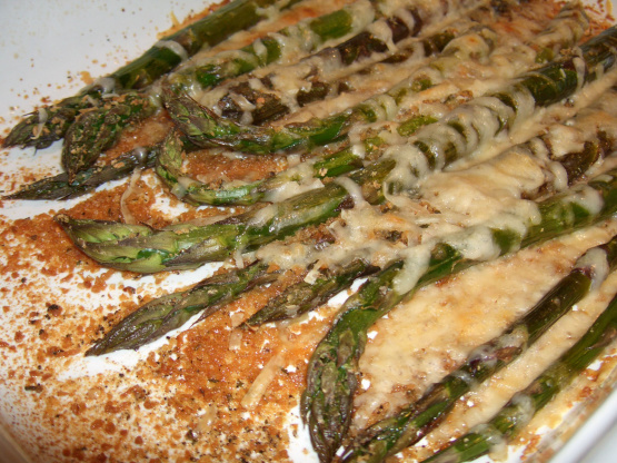 Cheesy Baked Asparagus Recipe - Food.com
