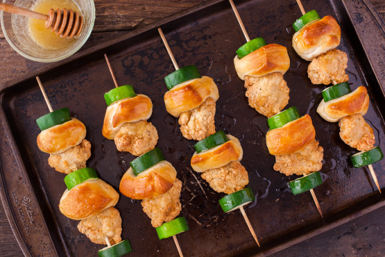 Chicken & Biscuit Kabobs