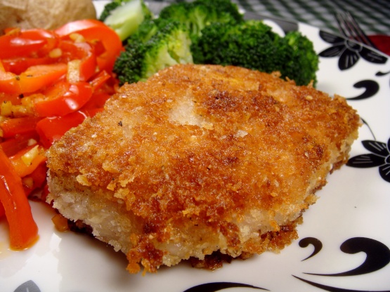 Parmesan-Crusted Pork Chops Recipe - Genius Kitchen