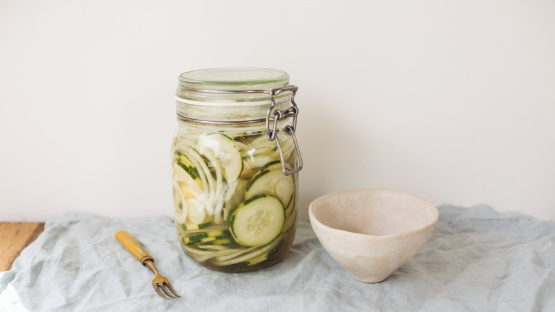 Cucumber & Onion Salad