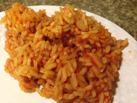 Spanish Rice Using Tomato Sauce Recipe 