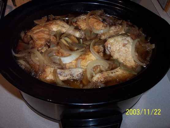 Crock Pot Adobo Chicken