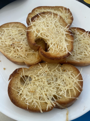 Garlic Butter Parmesan Crostini Recipe - Food.com