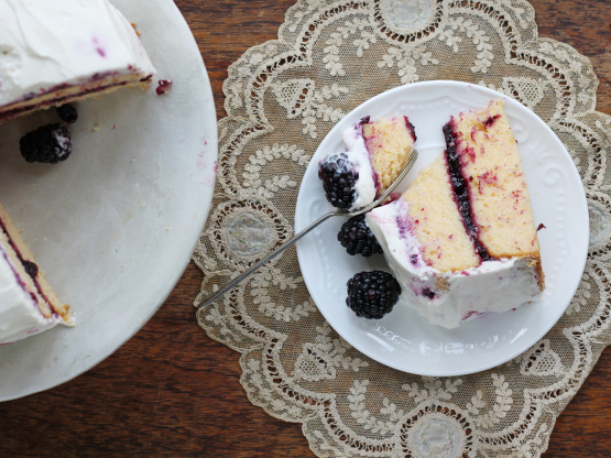 Lemon Blackberry Cake