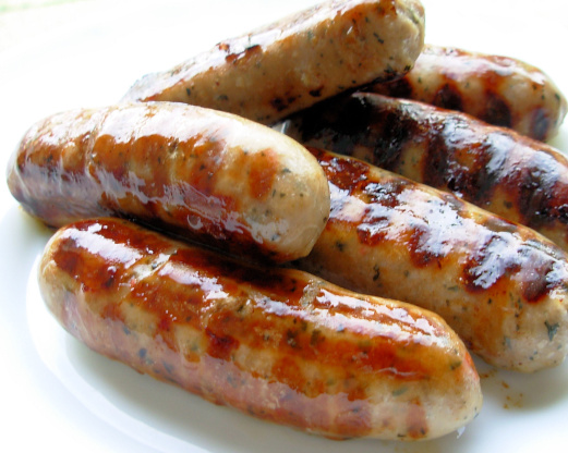 Old Fashioned English Spiced Pork And Herb Sausages Or Bangers! Recipe ...