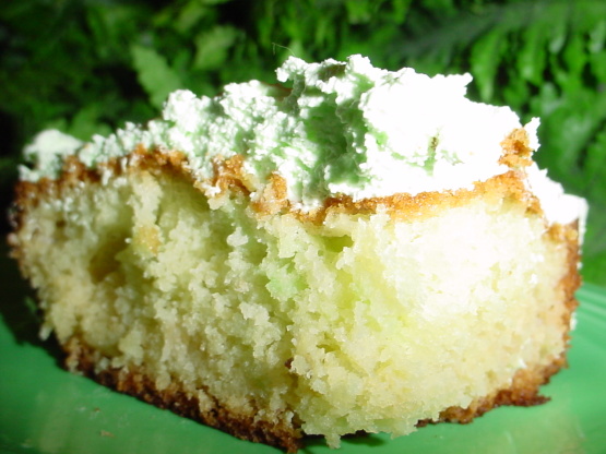 Watergate Cake With Cover-Up Icing