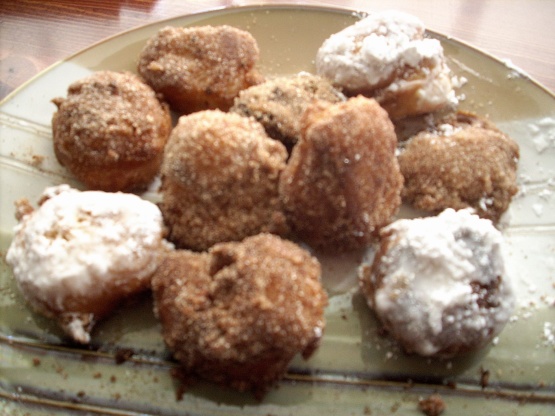 Cinnamon Doughnut Holes
