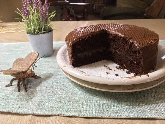 Beatty's Chocolate Cake With Chocolate Frosting Recipe - Food.com