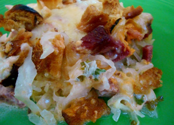 Baked Reuben - Style Casserole