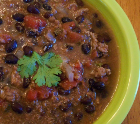 Lamb-and-Black Bean Chili