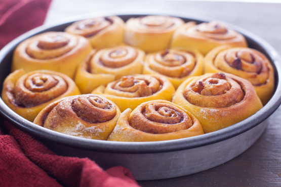 Pumpkin Cinnamon Rolls