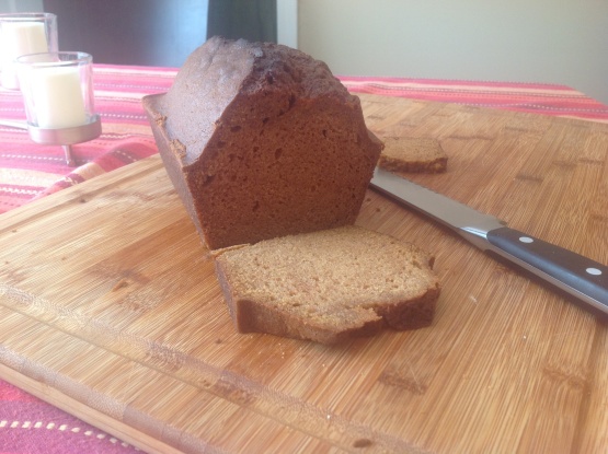Fresh Pumpkin Bread Recipe - Food.com
