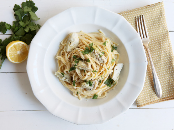 Artichoke Linguine