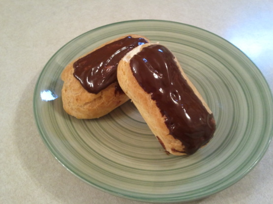 Chocolate Éclairs