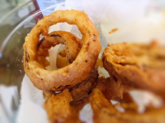 Beer Batter Onion Rings