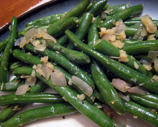 Haricots Verts With Browned Garlic Recipe - Food.com