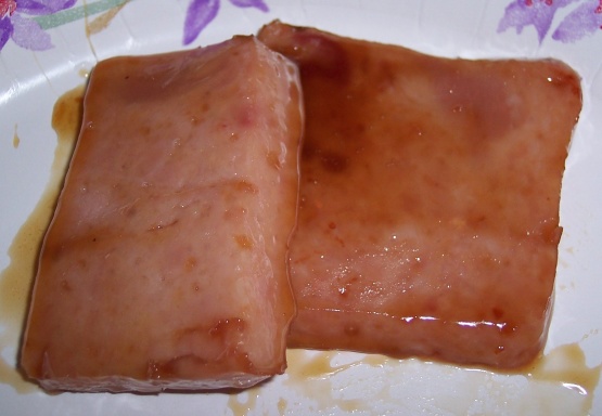 Simple Glazed Ham Steaks