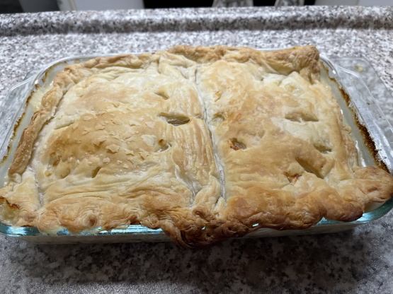 Chicken Pot Pie W/ Puff Pastry Recipe - Food.com