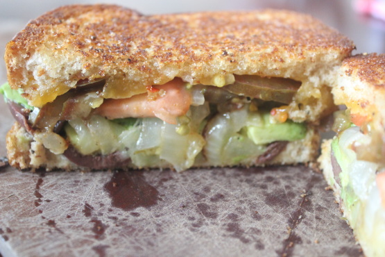 Grilled Cheese, Tomato &amp; Avocado Sandwich Recipe - Food.com