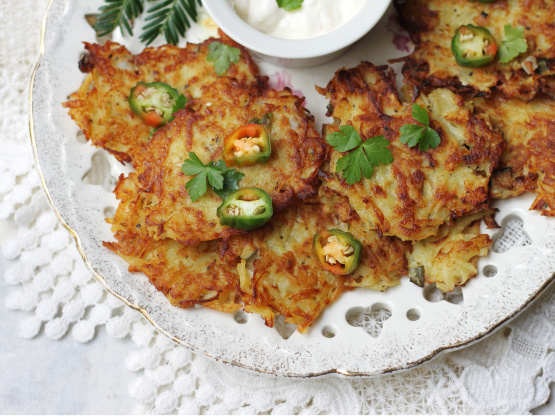 Jalapeno Latkes Recipe - Genius Kitchen