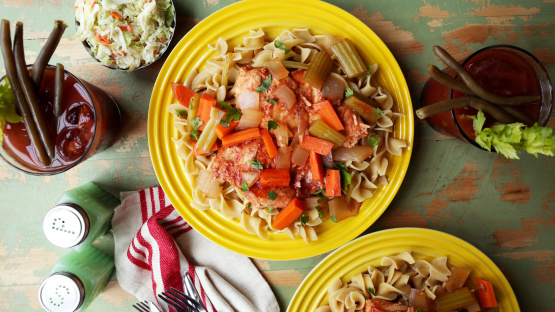 Slow Cooker Bloody Mary Chicken