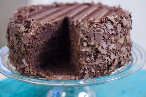 Dark Triple Chocolate Cake Recipe - Genius Kitchen