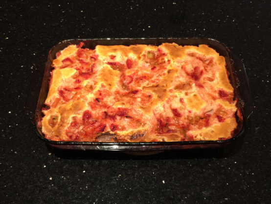 Rhubarb Strawberry Pudding Cake Recipe - Food.com