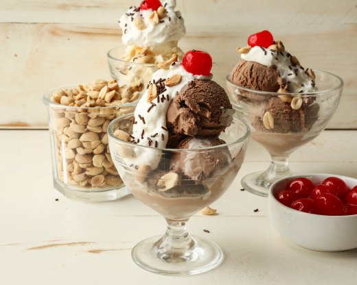 ice cream sundae