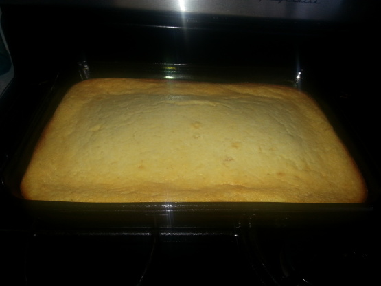 Extra Moist Cornbread with Sour Cream