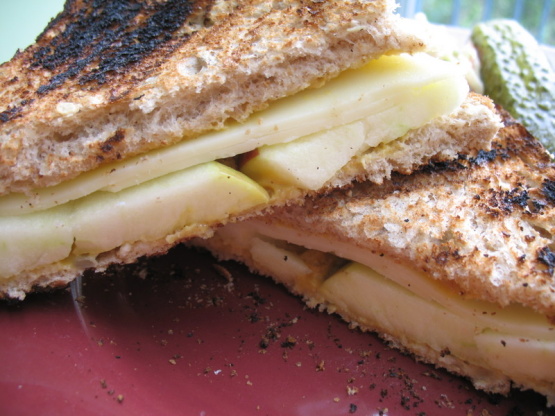 Apple-Cheddar Panini