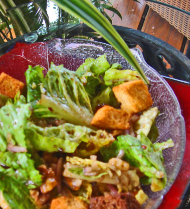 Romaine Salad With Red Onions, Walnuts and Orange Vinaigrette Recipe - Food.com