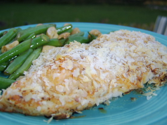 Potato Crusted Chicken Recipe - Genius Kitchen
