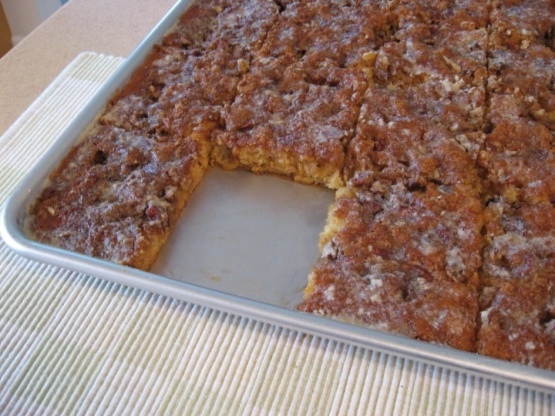 Pineapple Sheet Cake [www.food.com]