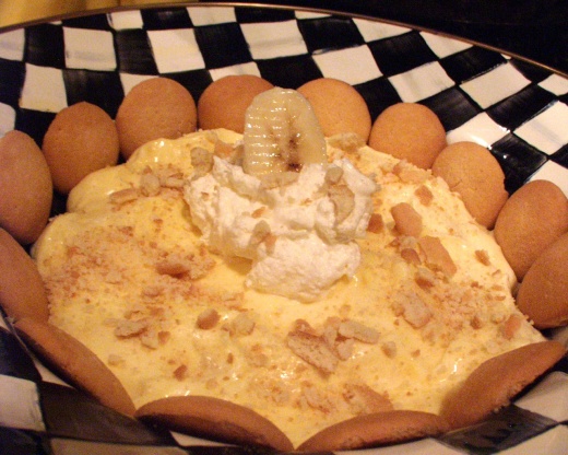 Super Easy Lite Banana Pudding