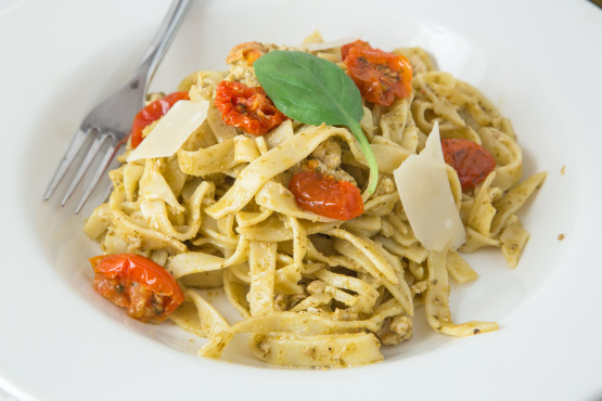 Best Chicken Pesto Pasta Recipe - Food.com